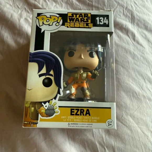 Star Wars Rebels Funko POP! Télévision Ezra N°134 + Case